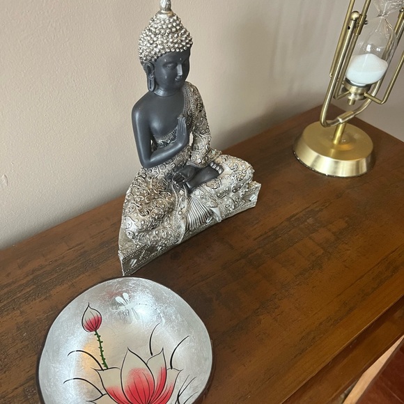 Beautiful handmade coconut bowl - Picture 3 of 3